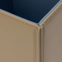 Foglizzo 1921 Picasso Cestino Silk Beige e Cielo Blue><noscript><img width=