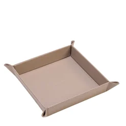 Foglizzo 1921 Picasso Seta Beige Svuotatasche Grande> Svuotatasche