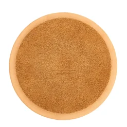 Il Bisonte Piccola Scatola Rotonda in Cuoio Beige per Gioielli><noscript><img width=