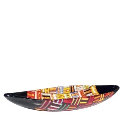 VéVé Glass Piccolo centrotavola in vetro di Murano Gondola Hermes di Andrea Orso> Centrotavola