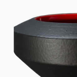 Bitossi Ceramiche Piccolo centrotavola nero di Arik Levy George><noscript><img width=