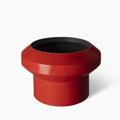 Bitossi Ceramiche Piccolo centrotavola rosso di Arik Levy George> Centrotavola