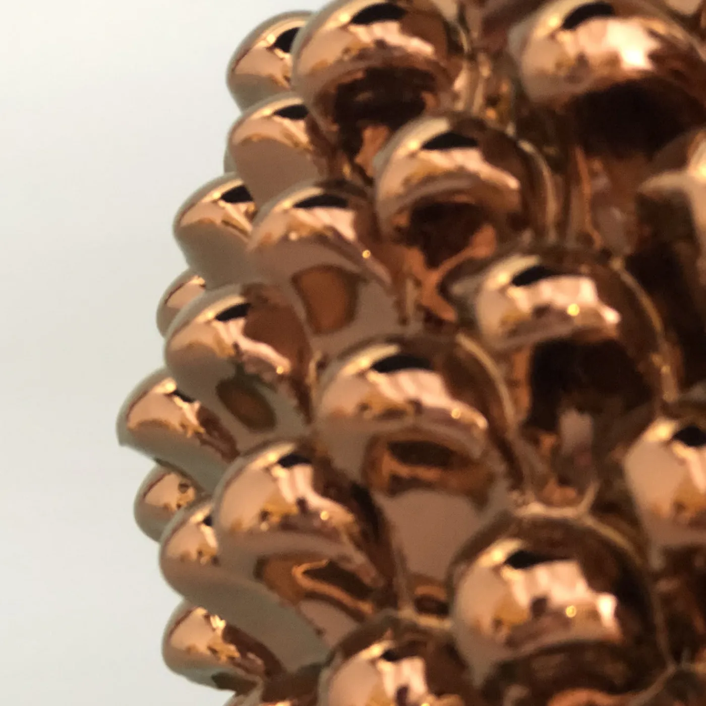 Tuttoattaccato Pigna siciliana Taormina in bronzo terracotta> Statuine