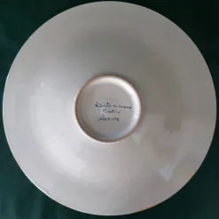 La Bottega del Vasaio Piuma di pavone gialla ⌀ Piatto decorativo da 40 cm><noscript><img width=