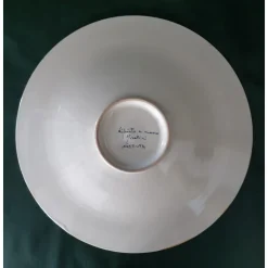 La Bottega del Vasaio Piuma di pavone gialla ⌀ Piatto decorativo da 20 cm><noscript><img width=