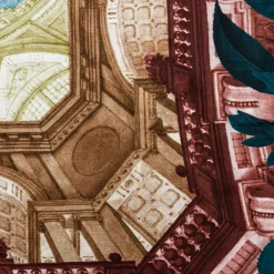 Grand Tour by Vito Nesta Plaid in velluto con acrobata e soffitto><noscript><img width=