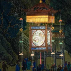 Grand Tour by Vito Nesta Plaid in velluto con Lanterne Cinesi> Coperte