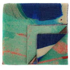 Somma 1867 Plaid Jacquard Flux in Lana Merino e Cashmere di Draga&Aurel> Coperte