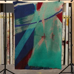 Somma 1867 Plaid Jacquard Flux in Lana Merino e Cashmere di Draga&Aurel><noscript><img width=