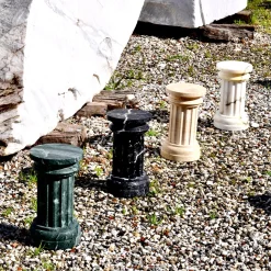 FiammettaV Home Collection POR TAN TE Vaso a colonna in marmo satinato Paonazzo><noscript><img width=