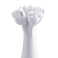 Patrizia Italiano Portacandela Le Fiorite Bianco><noscript><img width=