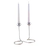 Bragagnolo Argenti Portacandele a spirale Twist> Candelieri E Portacandele