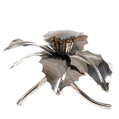 Fratelli Lisi Portacandele in argento sterling Holly> Candelieri E Portacandele