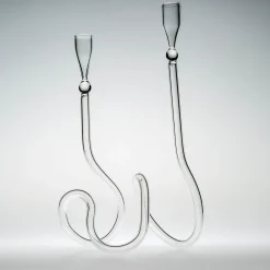 Casarialto Portacandele in vetro a tubo> Candelieri E Portacandele