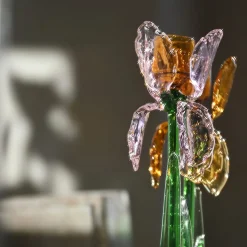 Casarialto Portacandele in Vetro Rosa Iris di Summerill & Bishop><noscript><img width=