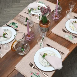 Casarialto Portacandele in Vetro Rosa Lotus di Summerill & Bishop><noscript><img width=