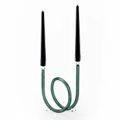 Casarialto Portacandele in vetro verde Dolce Vita> Candelieri E Portacandele