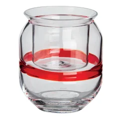 Carlo Moretti Portacandele Lumina Rosso #1> Candelieri E Portacandele