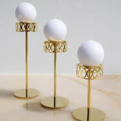 Villari Portacandele medio New York> Candelieri E Portacandele