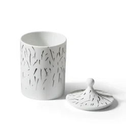 Cassina Portacandele Post Scriptum Black&White con coperchio di Formafantasma><noscript><img width=