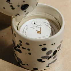 Carola fra i Trulli Portacandele Trullo bianco e nero><noscript><img width=