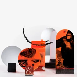 Poltronova Portafoto rosso Ofelia di Superstudio><noscript><img width=