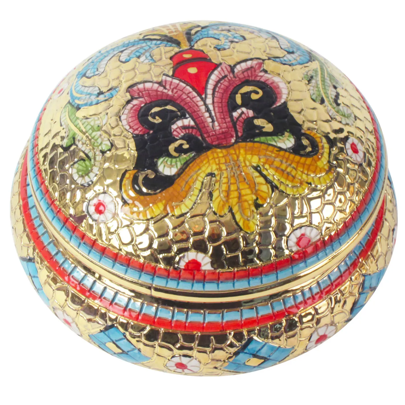 Sambuco Portagioie a mosaico> Portagioie