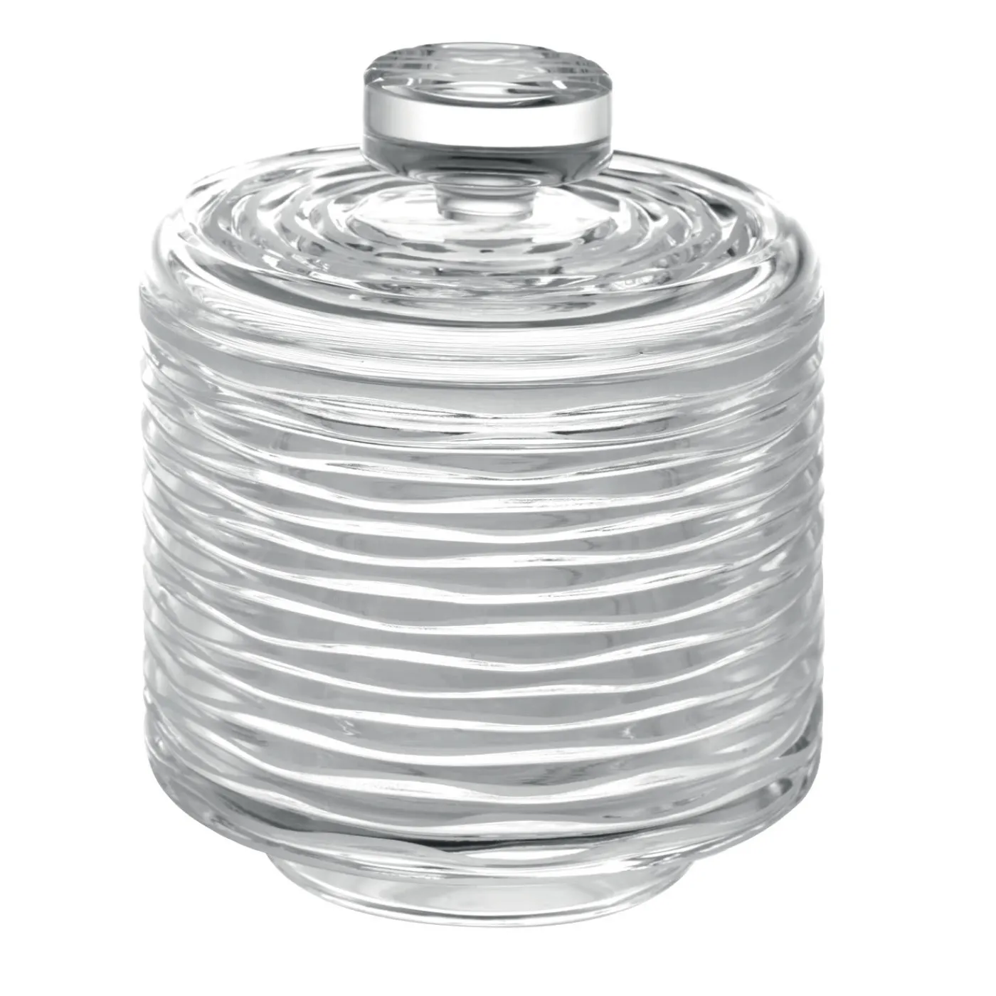 Il Paralume Marina Portagioie con motivo a onda in cristallo> Portagioie