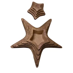 PB Studio Artigiano Portagioie in foglia d'oro brunito><noscript><img width=