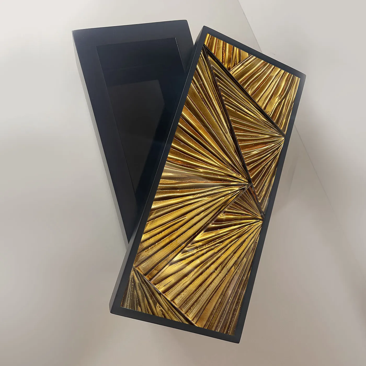 Ghirò Studio Portagioie nero e oro> Portagioie