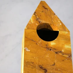 Carcino Design Portagioie Nostalgia in marmo giallo><noscript><img width=