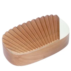 Portego Portagioie ovale Mini Portrait in legno di ciliegio> Portagioie