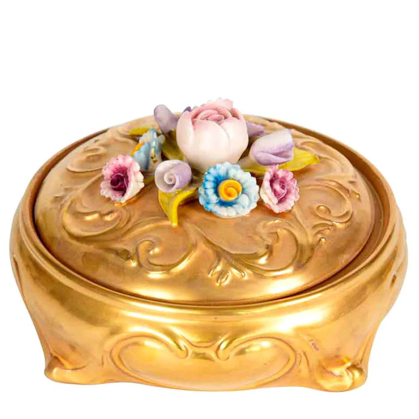 Villari PORTAGIOIE ROTONDO MEDIO - ORO> Portagioie