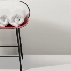 Rudi Portaoggetti Timmy in pelle e metallo> Arredo Bagno