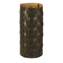 ADJ Style Portaombrelli Bottega in pelle di olivo e senape> Portaombrelli