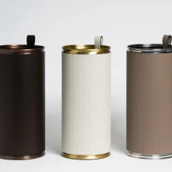 Pinetti Portaombrelli in pelle avorio> Portaombrelli