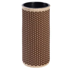 Giobagnara Portaombrelli in pelle e rattan Cézanne> Portaombrelli