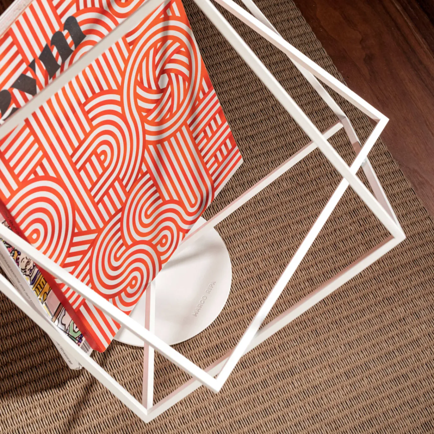 Marco Ripa Portariviste in Ferro Bianco Who's Next> Portariviste