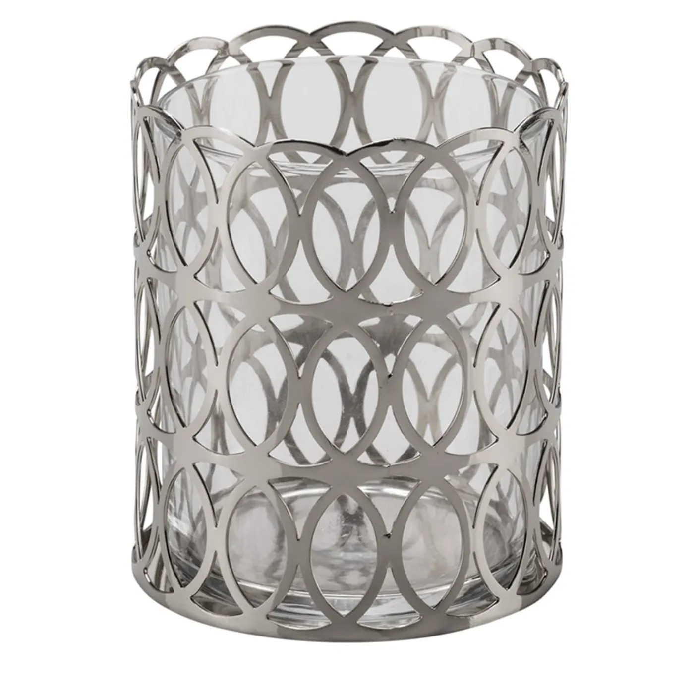 Villari PORTASPAZZOLINO NEW YORK - ARGENTO> Arredo Bagno