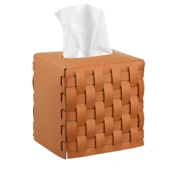 ADJ Style Portatovaglioli in pelle Bottega Cognac di Ekaterina Borovkova> Arredo Bagno