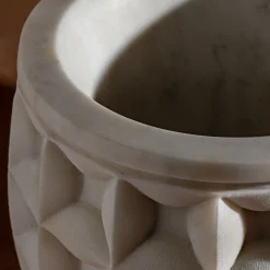 Kreoo Portavasi grande Dawn in marmo Bianco del Re><noscript><img width=