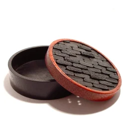 Mauro Sarti Portavaso Tessere in ebano e padauk><noscript><img width=