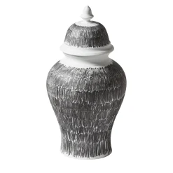 Cassina Post Scriptum Potiche in bianco e nero di Formafantasma> Vasi Con Coperchio