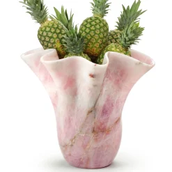 Barberini & Gunnell PV05 Vaso scultoreo in quarzo rosa><noscript><img width=