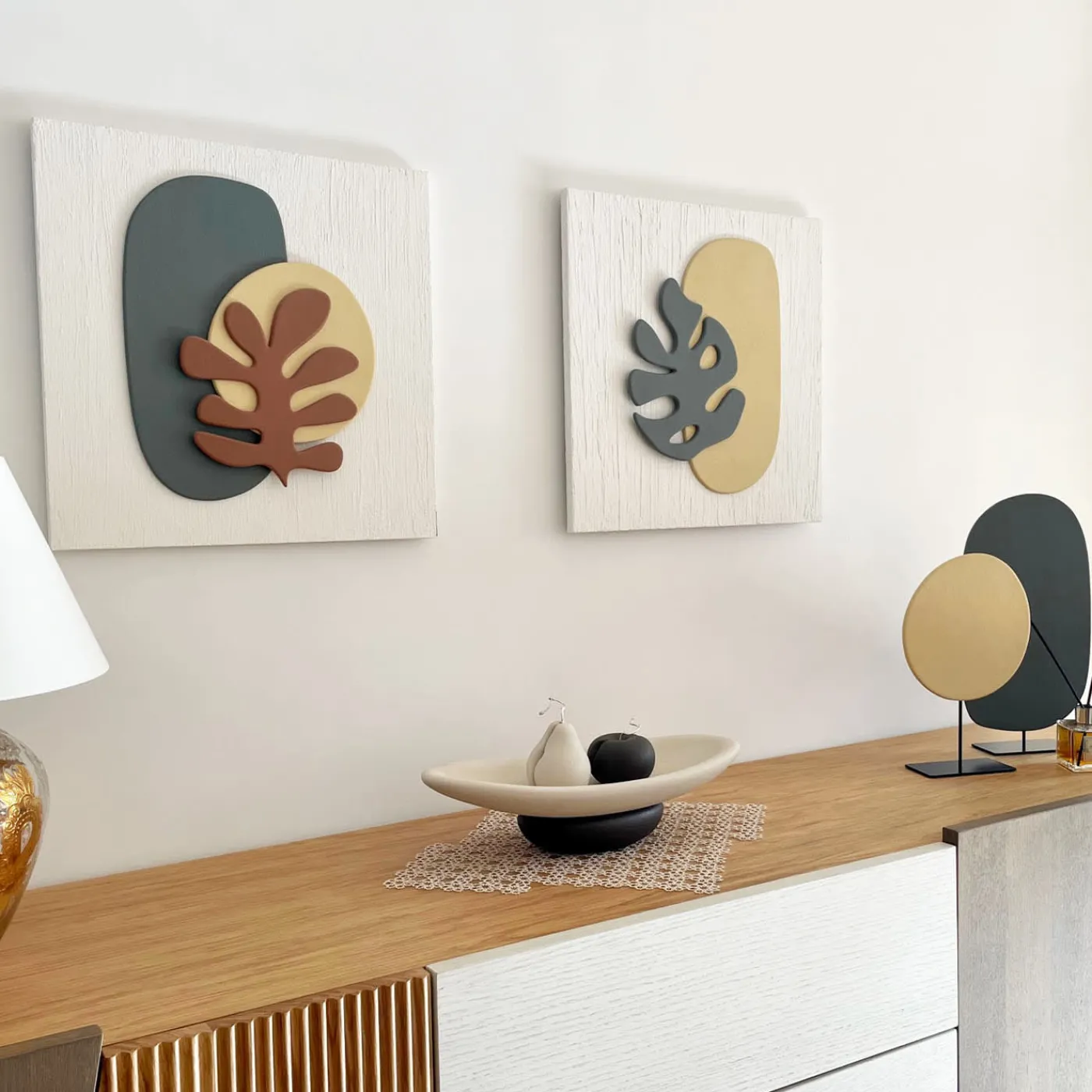 Lineasette Quadro Corallo Hello Nature> Sculture Da Parete