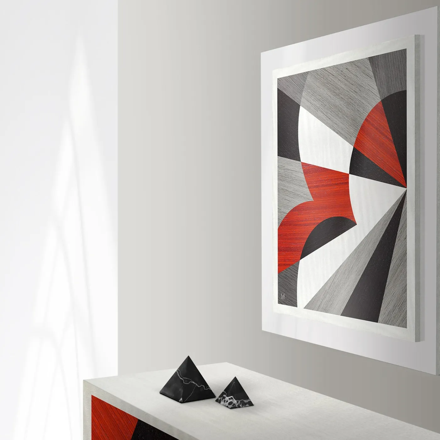 Marzia Boaglio Quadro specchio Nubi> Pannelli Decorativi