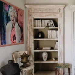 Barbara Petrecca Regina Elisabetta II in arazzo rosa Edizione limitata><noscript><img width=