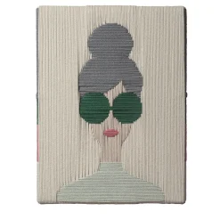 Kubel Design Ritratto Arazzo multicolore #3> Pannelli Decorativi