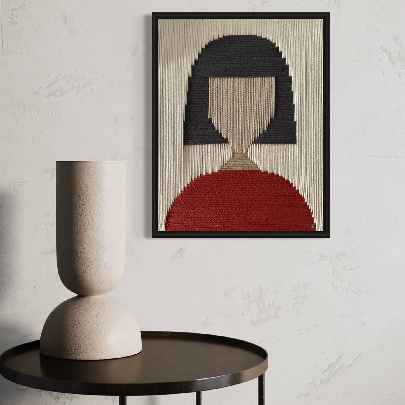 Kubel Design Ritratto arazzo multicolore #1> Pannelli Decorativi