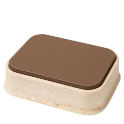 Giobagnara Rodi Marble Box rettangolare piccolo> Portagioie